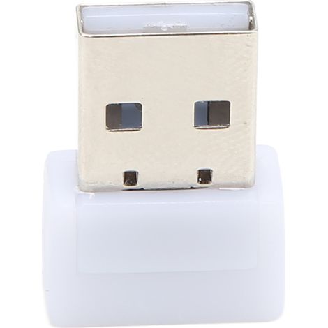 Lampe LED Mini USB 5V Colorée avec Commande Vocale pour Décor Nocturne Intérieure de Voiture, Éclairage d'Ambiance (1/5)