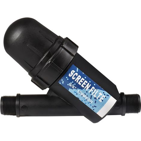 DTEKGAZ - Mikro-Sprüh-Wassersparfilter für die landwirtschaftliche Bewässerung 3/4-Zoll-Wasserfilter aus walztem, stahlverstärktem Steinzeug