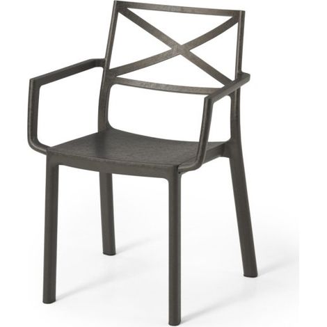 Chaise Metalix avec accoudoirs (1/4)