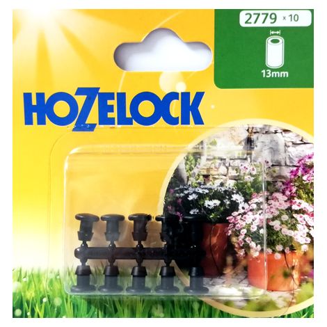 HOZELOCK Bouchon obturateur fin de ligne ou pour boucher un trou existant 4mm (x10) (1/3)