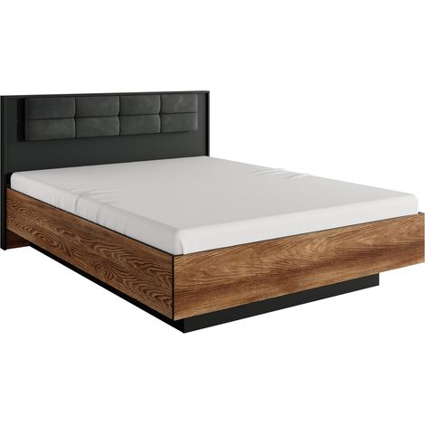 Lit Flodale 103, Absent, Double, 160x200, Stratifié, Disponible, 167x210x102cm