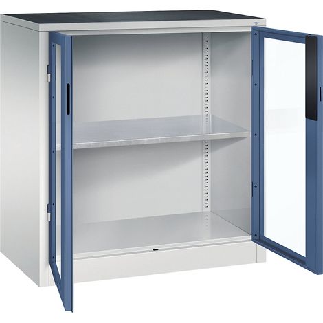 C+P, Armoire vitrée à portes battantes, h x l x p 1000 x 930 x (1/3)