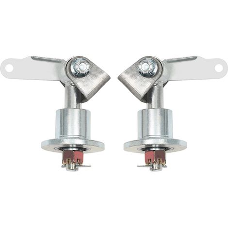 Amplificateur de support d'axe 2x avec axe de moyeu support broche pour kart 110CC (1/5)