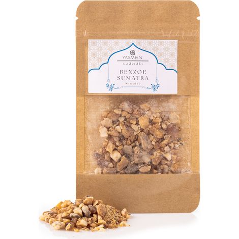 Yasmeen Benzoe Sumatra - incienso natural - resina, 10 g (1/2)