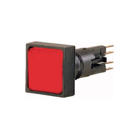 Voyant lumineux saillant rouge +lampe à incandescence 24 V EATON Q25LH-RT/WB