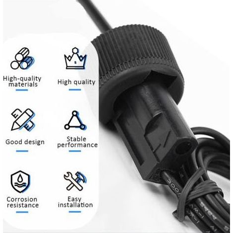 Capteur De Débit - Filetage Femelle - Pour Pompe À Chaleur Chauffe-Eau Climatiseur - Plage 1 L/min - 100 V - 0,5 A - 100 °C - 1 MPa (1/5)