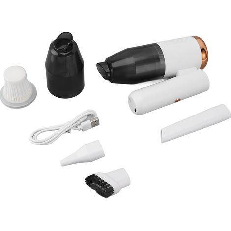 Aspirateur de voiture professionnel puissant à haute aspiration, rechargeable sans fil, aspirateur portatif pour voiture et maison avec clavier (1/5)