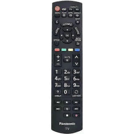 Télécommande d'origine Panasonic N2QAYB000829 pour les modèles TXL42ET60 et TXP50STW60