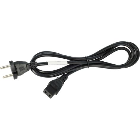 vhbw Câble connecteur euro type F compatible avec Roland E-660, E-70, E-86, E-96, EP-50, FP-8, FP-8G, G-800, GR-700, E-30 - Prise C9, 2m