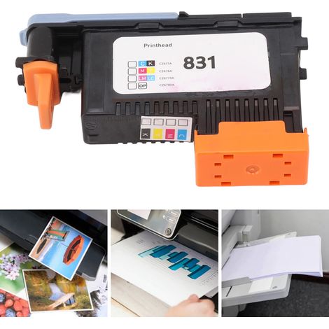 Testina di stampa a colori 831 compatibile con Latex 310/330/360/370 - ABS - Giallo/Magenta (1/4)