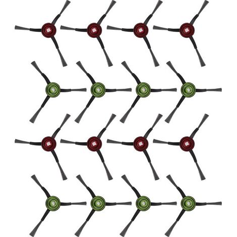 16 pezzi spazzola laterale per ECOVAC DEEBOT OZMO T9 T9 AIVI/T8 MAX T8 POWER T8 AIVI/N8 PRO robot (1/5)