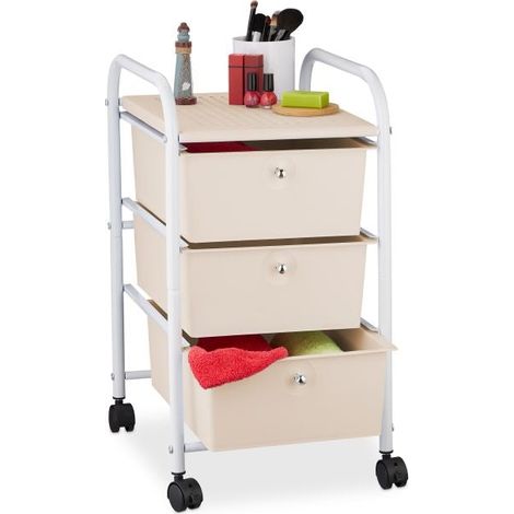 Carrello da bagno con 3 cassetti (1/5)