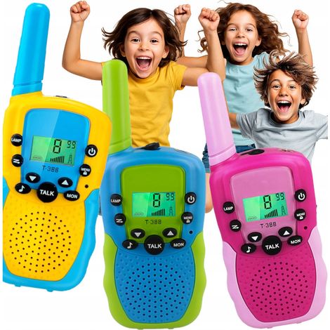 [PACZA] Set di walkie talkie per bambini, 3 pezzi Z3322 (1/5)