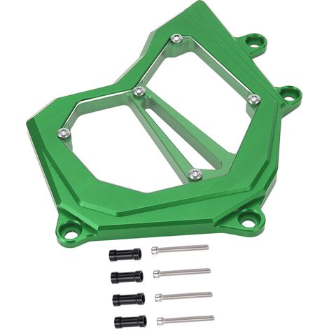 Vorderer Kettenschutz, Aluminium, für ZX10R 2011-2017, grün (1/5)