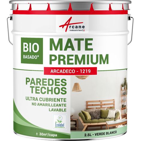 Pintura mate para paredes y techos interiores - ARCADECO - 1219 (1/2)