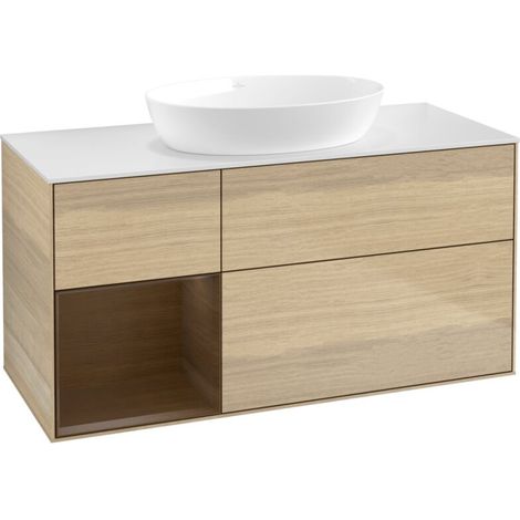 Villeroy & Boch FA61GNPC Armoire sous lavabo Finion FA6 (1/2)