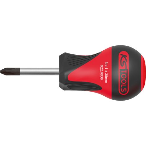 KS Tools - Tournevis ULTIMATE tom pouce PHILLIPS®, PH1 - L.38 mm - 922.6036 (1/2)