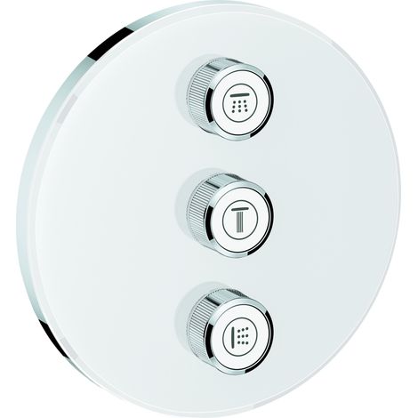 Grohe Grohtherm SmartControl Vanne 3 voies encastrée, rosace (1/4)