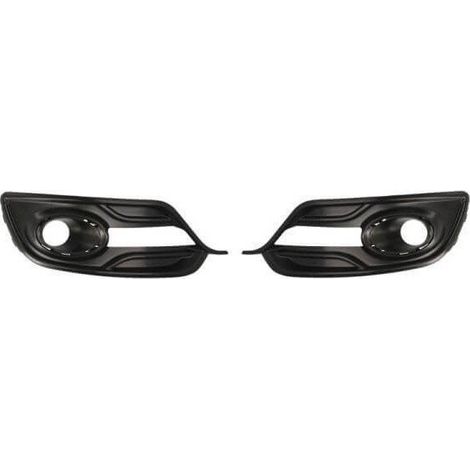 Grilles de pare-choc avant feux diurnes kit Renault Megane 3 phase 3 2014-2015
