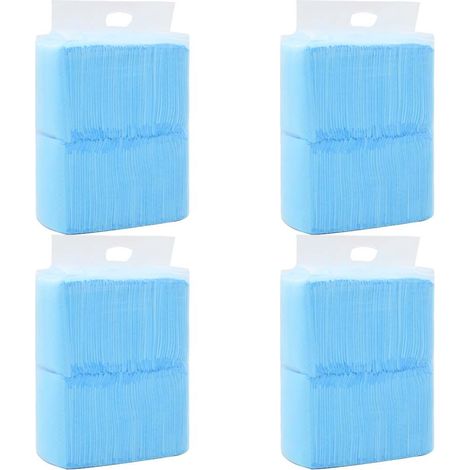 vidaXL Empapadores para mascota 400 unidades 60x45 cm textil no tejido (1/5)