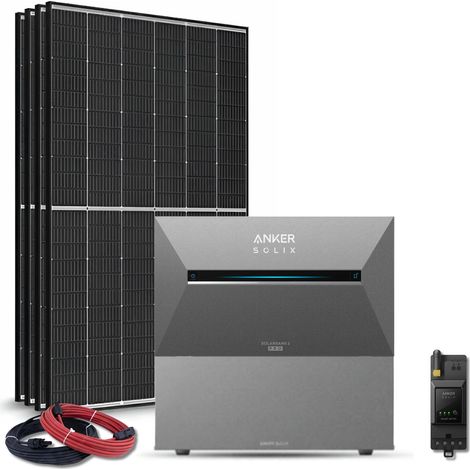 Kit solaire 2000Wc TrinaSolar - Batterie Anker 5,36 kWh
