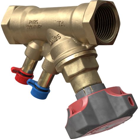 Vanne papillon d'équilibrage 1' – Genre raccord 2 – 4 tours – Pour chantiers humides – Technologie de régulation précise – Imi Hydronic Engineering
