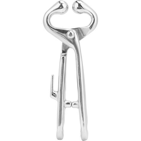 Nasenringklemme aus Kohlenstoffstahl für Rinder, Werkzeug zum Entfernen von Nasenclips bei Bullen und Rindern.