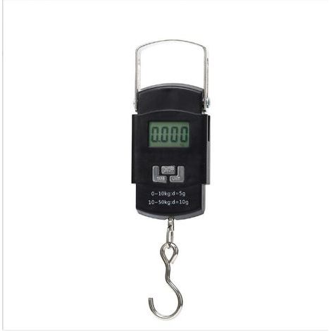 Balanza electrónica portátil, recargable por USB, para pesca exprés, balanza electrónica portátil de 55 kg para equipaje de pesca exprés. (1/5)