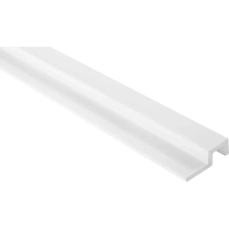 Extrémité droite de la lamelle blanche en polymère – D1LM97L (1/2)