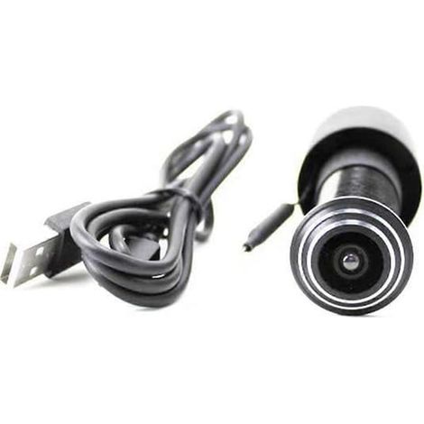 LYERCW - Judas de porte 5G Tuya Door Eye Security 1080P HD grand angle fisheye, mini caméra de surveillance réseau WiFi IP (1/5)