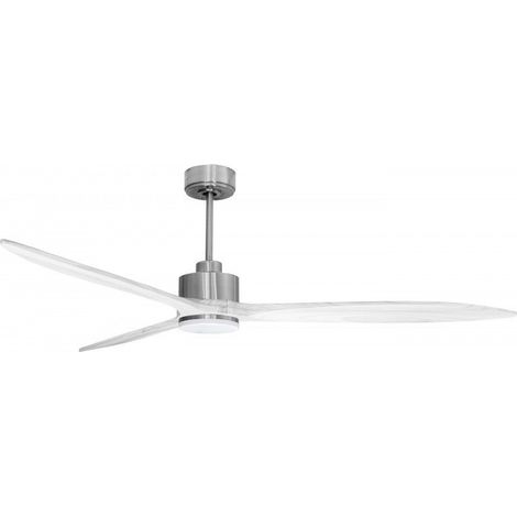 Latino - un super destratificateur et un ventilateur avec lumière, moteur DC, 166 Cm pales bois , thermostat, Wifi (1/5)