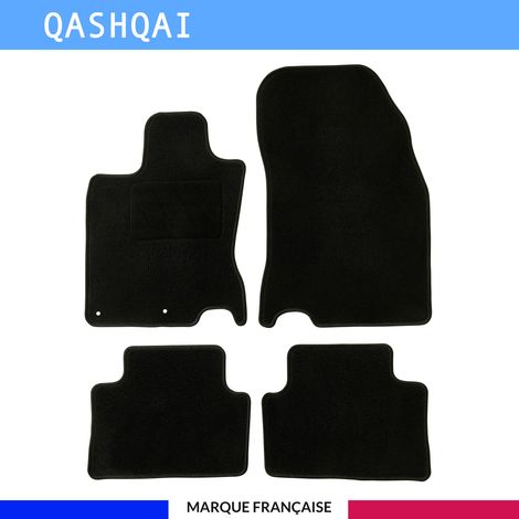 Tapis de voiture - Sur Mesure pour QASHQAÏ (2013 - 2021) - 4 pièces - Tapis de sol antidérapant pour automobile (1/4)