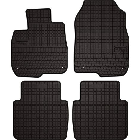 Gummifußmatten für Honda CR-V SUV (2018–2023) – schwarz, passgenau