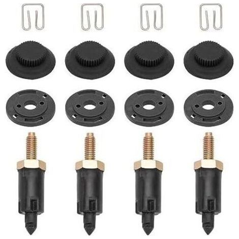 4 Set Fixations Couvre Moteur 2.0 HDI pour Berlingo C4 C5 Xantia Xsara 206 306 307 406 607 806 Expert 0137F6 13711 clips + boulons (1/4)