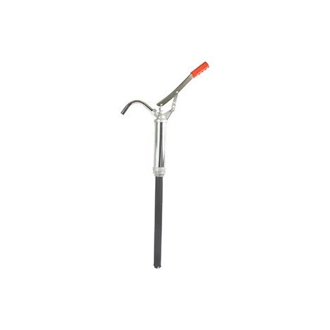 Handpumpe mit Kolben. Fördermenge 0,25 l/Hub, ca. 25 l/min mit Tauchschlauch / Öl - Diesel, ausziehbar von 457 mm bis 890 mm