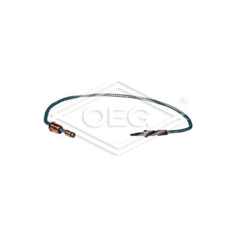 Thermocouple Oranier, fourneaux à gaz, 350 mm, M 8 x 1