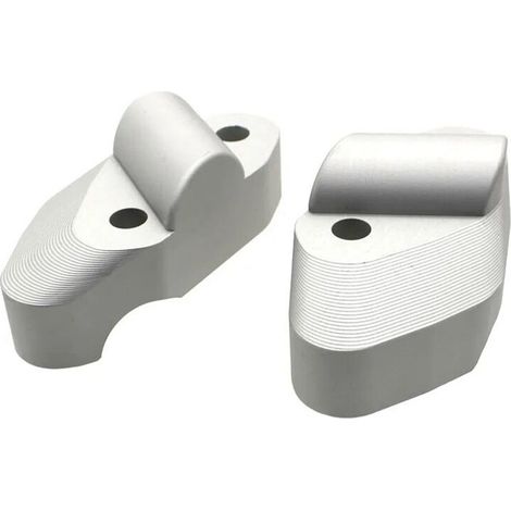 Abrazadera elevadora de manillar para motocicleta Multistrada 950 Multistrada 950 1200 S 2017 - Plateada (1/2)