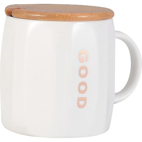1 tasse avec couvercle en bois et cuillère (1/3)