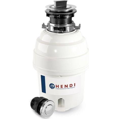 Abfallzerkleinerer mit Schalter 550 W 4000 U/min Hendi 979983