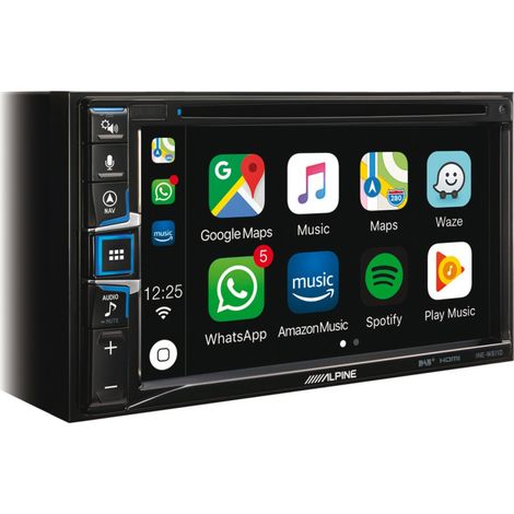 Stazione Multimediale Connessa 2din Ine-w611dc con GPS Integrato - Alpine