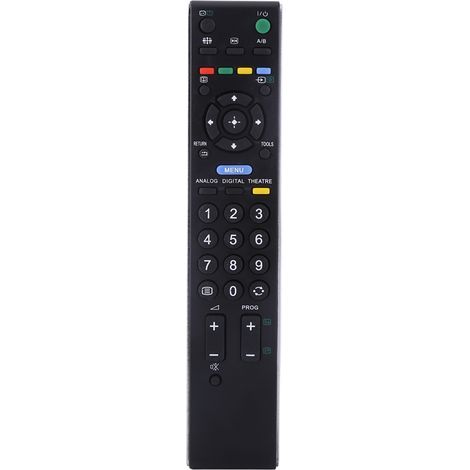 Stilvolle RM-ED009 Ersatzfernbedienung für Sony LCD/LED Smart-TVs (schwarz)