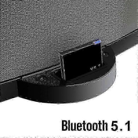 Émetteur Bluetooth, petit et élégant, au design global simple, de forme carrée noire.