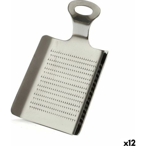 Gratoir Argenté Acier inoxydable Truffes 2 x 19 x 11 cm (12 Unités)