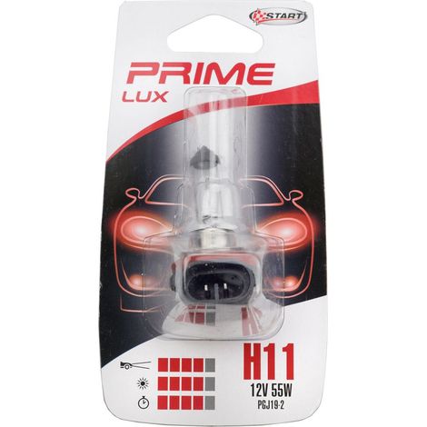 H11 Lampadine Singola Alogena per luci auto 12V 55W PGJ19-2 (1/2)