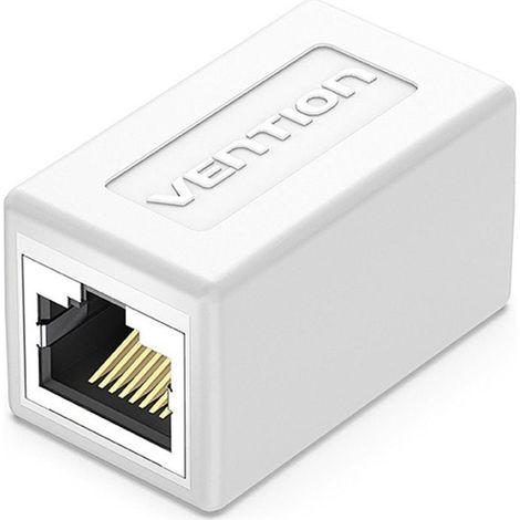 Venzione Adattatore RJ45 Connettore RJ45 IPVW0 Cat6 FTP/ RJ45 Femmina - RJ45 Femmina/ White