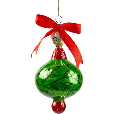 EDG Enzo De Gasperi Addobbo Natalizio Trottola con Rami H15 cm Verde Rosso – Decorazione per Albero di Natale (1/2)
