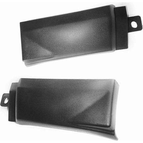 paire de caches d'angle de pare-chocs de voiture, clips de fixation pour pare-chocs noir (1/5)