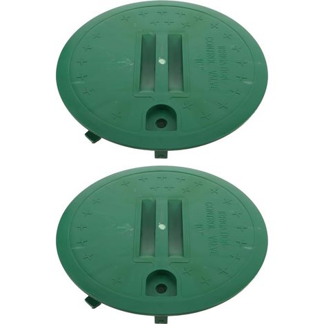 Stück Runde Ventildeckel aus Kunststoff für Sprinklerventile