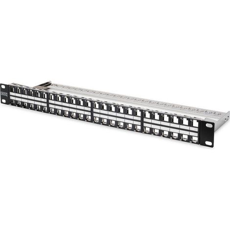 Digitus Panel de conexión modular de alta densidad, apantallado (1/4)