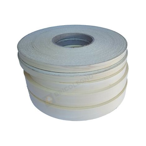 Bordo tranciato legno tulipier precollato 20 mt da 22 - 30 - 50 mm dimensione disponibile: mm 30